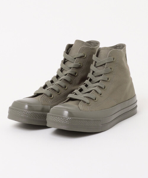 CONVERSE（コンバース）の「《CONVERSE》ALL STAR SQUARETOE HI　オールスター　スクエアトウ　ＨＩ（スニーカー・レディース・ブラック×ブラック/ベージュ系その他・22.5cm/23.0cm/23.5cm/24.0cm/24.5cm）」の2枚目の写真