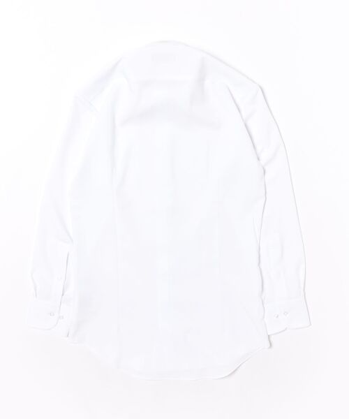 TOKYO SHIRTS（トウキョウシャツ）の「【吸水速乾】【COFREX】 形態安定ノンアイロン ボタンダウン 長袖ビジネスワイシャツ（ビジネスシャツ・メンズ・ホワイト・首回り41cm-裄丈86cm/首回り37cm-裄丈84cm/首回り39cm-裄丈80cm/首回り39cm-裄丈84cm/首回り41cm-裄丈82cm/首回り42cm-裄丈82cm/首回り42cm-裄丈86cm/首回り43cm-裄丈82cm/首回り43cm-裄丈86cm/首回り37cm-裄丈80cm）」の7枚目の写真