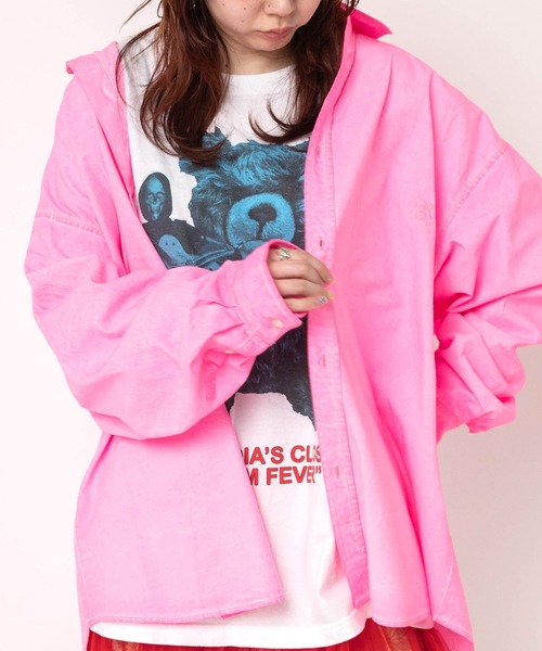 RNA（アールエヌエー）の「B2987 U.D刺繍シャツ（シャツ/ブラウス・レディース・ブラウン/ピンク・MEDIUM）」の15枚目の写真