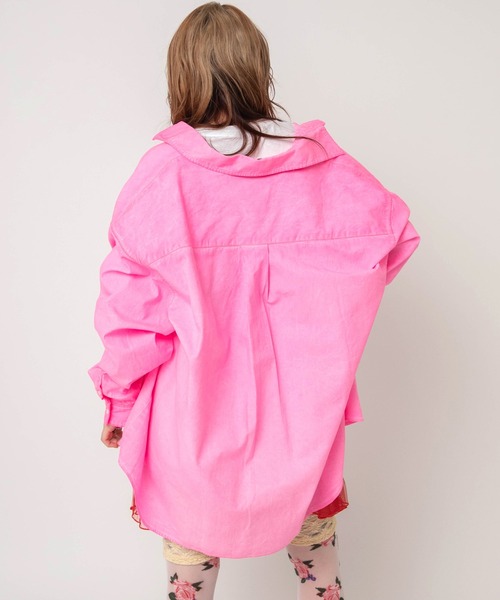 RNA（アールエヌエー）の「B2987 U.D刺繍シャツ（シャツ/ブラウス・レディース・ブラウン/ピンク・MEDIUM）」の5枚目の写真