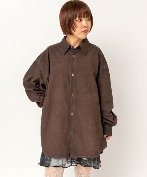 RNA（アールエヌエー）の「B2987 U.D刺繍シャツ（シャツ/ブラウス・レディース・ブラウン/ピンク・MEDIUM）」の7枚目の写真