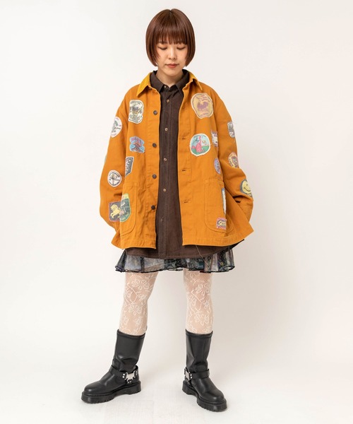 RNA（アールエヌエー）の「B2987 U.D刺繍シャツ（シャツ/ブラウス・レディース・ブラウン/ピンク・MEDIUM）」の10枚目の写真