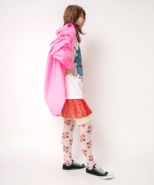 RNA（アールエヌエー）の「B2987 U.D刺繍シャツ（シャツ/ブラウス・レディース・ブラウン/ピンク・MEDIUM）」の12枚目の写真