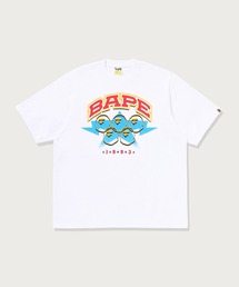 BAPE TWIN STA SPORT COLLEGE RELAXED FIT TEE
