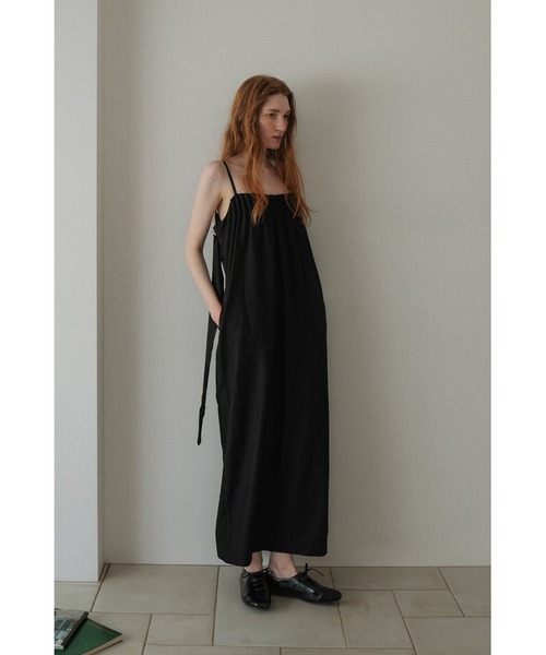 tento(テント)の「Belted Cocoon Dress(ワンピース・レディース・ブラック/グレー・38/36)」の8枚目の写真