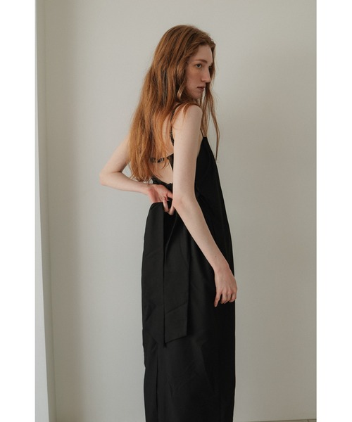 tento(テント)の「Belted Cocoon Dress(ワンピース・レディース・ブラック/グレー・38/36)」の12枚目の写真