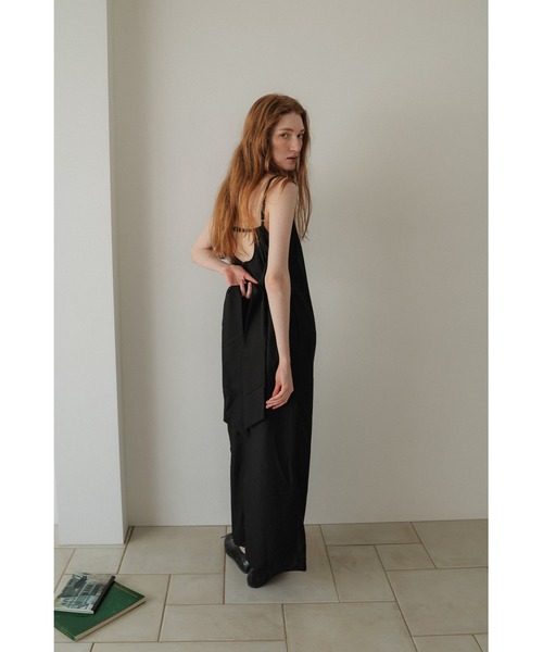 tento(テント)の「Belted Cocoon Dress(ワンピース・レディース・ブラック/グレー・38/36)」の9枚目の写真