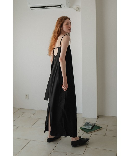 tento(テント)の「Belted Cocoon Dress(ワンピース・レディース・ブラック/グレー・38/36)」の10枚目の写真