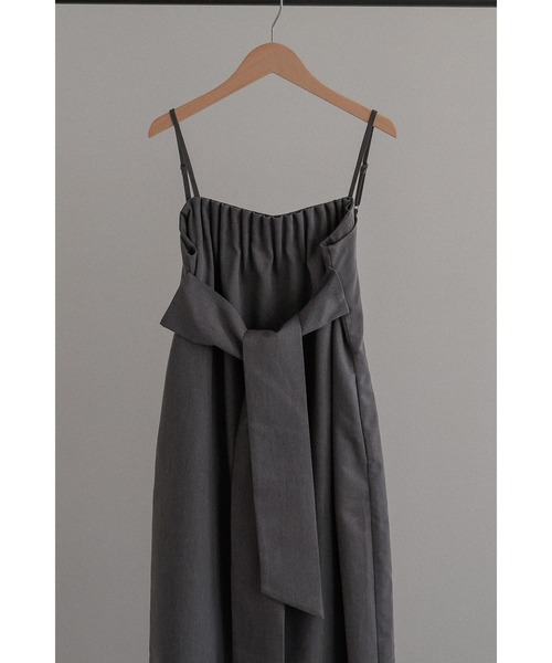 tento(テント)の「Belted Cocoon Dress(ワンピース・レディース・ブラック/グレー・38/36)」の21枚目の写真