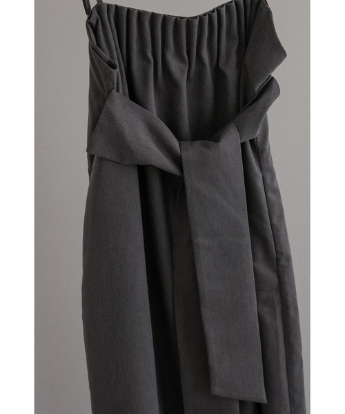 tento(テント)の「Belted Cocoon Dress(ワンピース・レディース・ブラック/グレー・38/36)」の22枚目の写真
