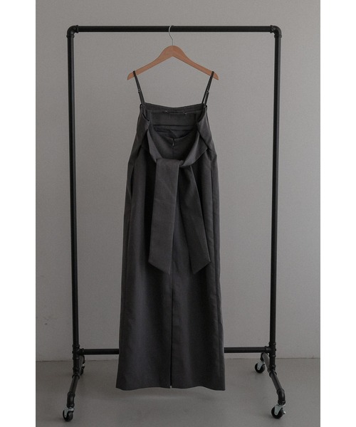 tento(テント)の「Belted Cocoon Dress(ワンピース・レディース・ブラック/グレー・38/36)」の20枚目の写真