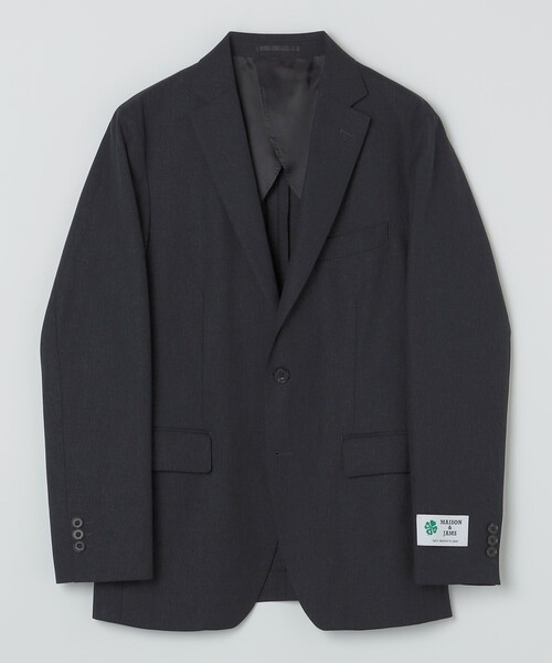 SHIPS Colors(シップス カラーズ)の「SHIPS Colors:〈洗濯機可能〉MAISON & JAMS ジャケット(セットアップ対応)◇(テーラードジャケット・メンズ・ネイビー/ダークグレー・X-LARGE/LARGE/MEDIUM/SMALL/XX-LARGE)」の3枚目の写真