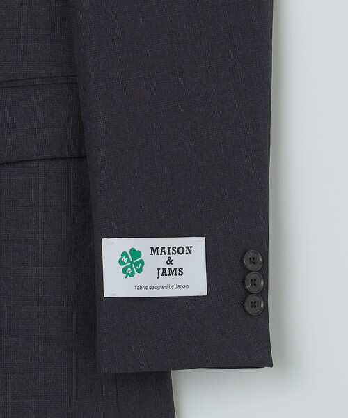 SHIPS Colors(シップス カラーズ)の「SHIPS Colors:〈洗濯機可能〉MAISON & JAMS ジャケット(セットアップ対応)◇(テーラードジャケット・メンズ・ネイビー/ダークグレー・X-LARGE/LARGE/MEDIUM/SMALL/XX-LARGE)」の8枚目の写真