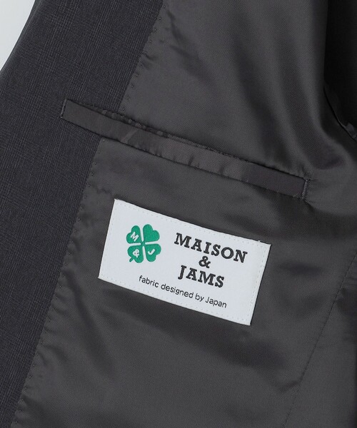 SHIPS Colors(シップス カラーズ)の「SHIPS Colors:〈洗濯機可能〉MAISON & JAMS ジャケット(セットアップ対応)◇(テーラードジャケット・メンズ・ネイビー/ダークグレー・X-LARGE/LARGE/MEDIUM/SMALL/XX-LARGE)」の10枚目の写真