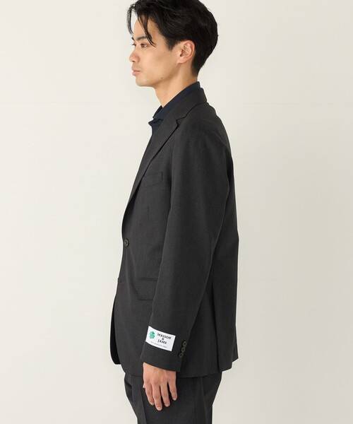 SHIPS Colors(シップス カラーズ)の「SHIPS Colors:〈洗濯機可能〉MAISON & JAMS ジャケット(セットアップ対応)◇(テーラードジャケット・メンズ・ネイビー/ダークグレー・X-LARGE/LARGE/MEDIUM/SMALL/XX-LARGE)」の16枚目の写真
