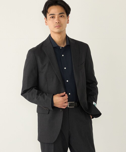SHIPS Colors(シップス カラーズ)の「SHIPS Colors:〈洗濯機可能〉MAISON & JAMS ジャケット(セットアップ対応)◇(テーラードジャケット・メンズ・ネイビー/ダークグレー・X-LARGE/LARGE/MEDIUM/SMALL/XX-LARGE)」の18枚目の写真