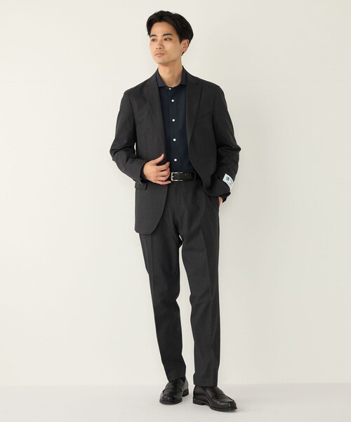 SHIPS Colors(シップス カラーズ)の「SHIPS Colors:〈洗濯機可能〉MAISON & JAMS ジャケット(セットアップ対応)◇(テーラードジャケット・メンズ・ネイビー/ダークグレー・X-LARGE/LARGE/MEDIUM/SMALL/XX-LARGE)」の21枚目の写真