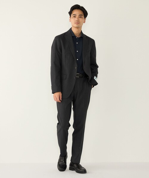 SHIPS Colors(シップス カラーズ)の「SHIPS Colors:〈洗濯機可能〉MAISON & JAMS ジャケット(セットアップ対応)◇(テーラードジャケット・メンズ・ネイビー/ダークグレー・X-LARGE/LARGE/MEDIUM/SMALL/XX-LARGE)」の22枚目の写真