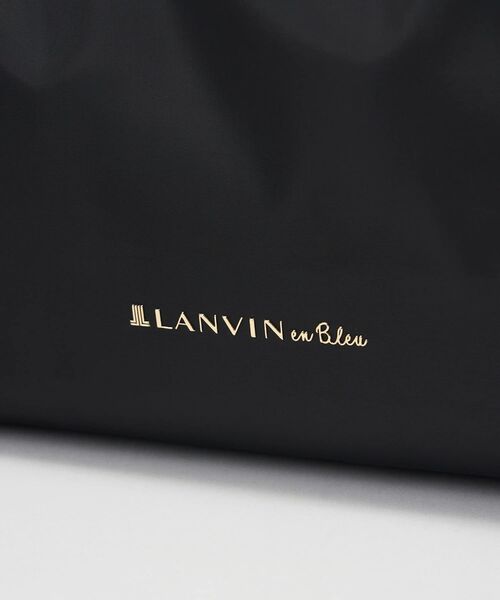 LANVIN en Bleu(ランバンオンブルー)の「コードハンドルギャザーバッグ(トートバッグ・レディース・ブラウン/ライトカーキ/ブラック・FREE)」の13枚目の写真