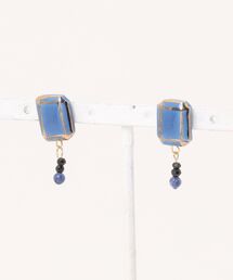 irodori/jewel cut  ソーダライト+スピネルのpierce（square）