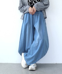 Cepica（セピカ）の「【MARECHAL TERRE / マルシャルテル】ドレープフリースデニムパンツ（スウェットパンツ）」