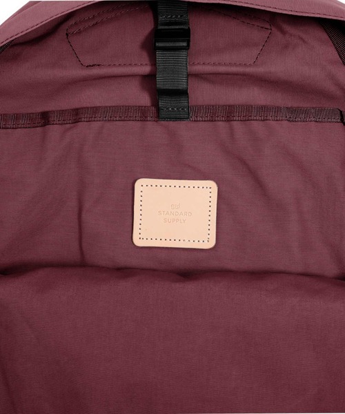 STANDARD SUPPLY(スタンダードサプライ)の「スタンダードサプライ / SIMPLICITY シンプリシティ / 26FW限定カラーDAILY DAYPACK デイリーデイパック(バックパック/リュック・レディース・ボルドー・FREE)」の10枚目の写真