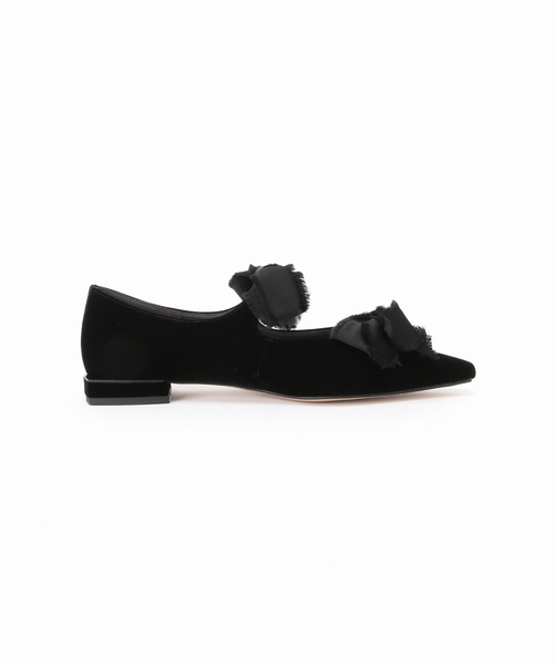 FLAT(フラット)の「《/WEB+一部店舗限定》GRISEポインテッドサテンリボンフラット(その他シューズ・レディース・ブラウン/シルバー/ブラック・25cm/24.5cm/24cm/23.5cm/23cm/22.5cm/22cm)」の16枚目の写真