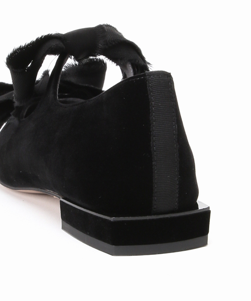 FLAT(フラット)の「《/WEB+一部店舗限定》GRISEポインテッドサテンリボンフラット(その他シューズ・レディース・ブラウン/シルバー/ブラック・25cm/24.5cm/24cm/23.5cm/23cm/22.5cm/22cm)」の17枚目の写真