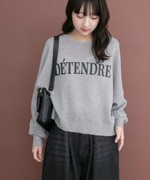 ITEMS URBANRESEARCH | シアーロゴニット(ニット/セーター)