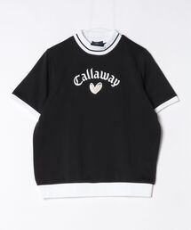 Callaway（キャロウェイ）の「キャロウェイ Callaway ラブキャロウェイ半袖裏毛スウェットモックネックプルオーバー（スウェット）」