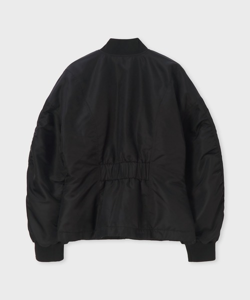 Paul Smith(ポールスミス)の「ウィメンズ ミリタリー ブルゾン / 265308 456J(MA-1・レディース・ブラック/カーキ・40)」の11枚目の写真