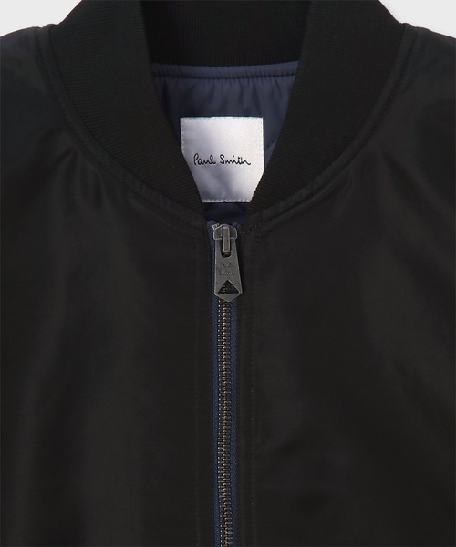 Paul Smith(ポールスミス)の「ウィメンズ ミリタリー ブルゾン / 265308 456J(MA-1・レディース・ブラック/カーキ・40)」の8枚目の写真