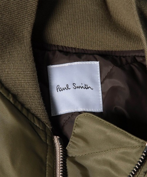 Paul Smith(ポールスミス)の「ウィメンズ ミリタリー ブルゾン / 265308 456J(MA-1・レディース・ブラック/カーキ・40)」の21枚目の写真