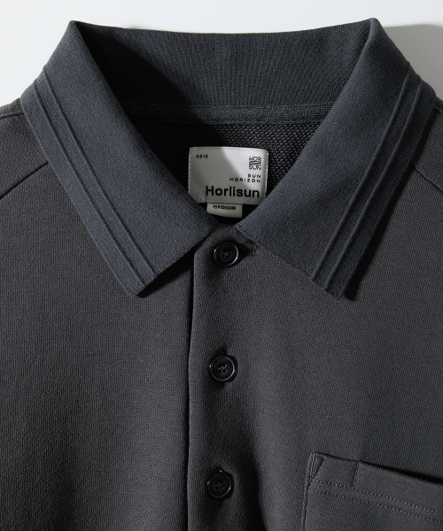 HORLISUN（ホーリーサン）の「Sugarpine Raglan Collar Sweatshirt Charcoal（スウェット・メンズ・その他・LARGE/SMALL/MEDIUM）」の3枚目の写真