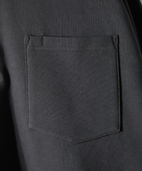 HORLISUN（ホーリーサン）の「Sugarpine Raglan Collar Sweatshirt Charcoal（スウェット・メンズ・その他・LARGE/SMALL/MEDIUM）」の4枚目の写真