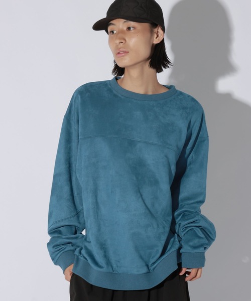 LAKOLE(ラコレ)の「スエードラインプルオーバー / 813011(スウェット・メンズ・ブルー/ベージュ/チャコール・X-LARGE/LARGE/MEDIUM)」の3枚目の写真