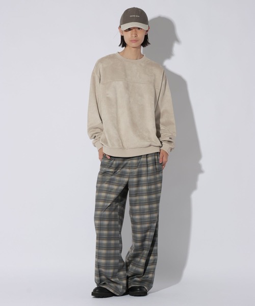 LAKOLE(ラコレ)の「スエードラインプルオーバー / 813011(スウェット・メンズ・ブルー/ベージュ/チャコール・X-LARGE/LARGE/MEDIUM)」の19枚目の写真