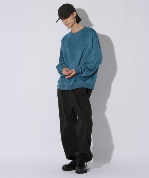 LAKOLE(ラコレ)の「スエードラインプルオーバー / 813011(スウェット・メンズ・ブルー/ベージュ/チャコール・X-LARGE/LARGE/MEDIUM)」の14枚目の写真