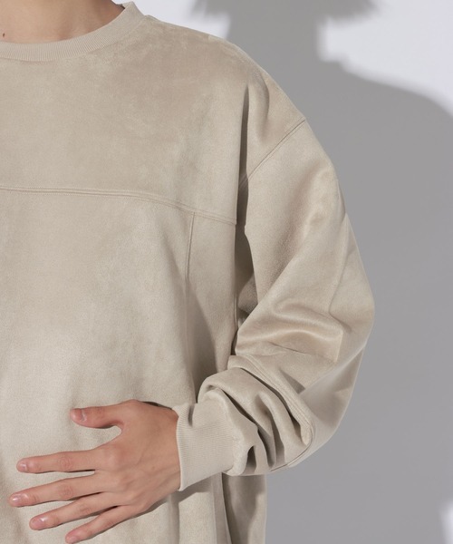 LAKOLE(ラコレ)の「スエードラインプルオーバー / 813011(スウェット・メンズ・ブルー/ベージュ/チャコール・X-LARGE/LARGE/MEDIUM)」の7枚目の写真