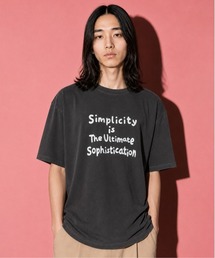 rehacer TEE : Leonardo Vintage Finish TEE/ レオナルド ヴィンテージ フィニッシュ T-shirt