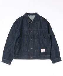 DIME（ダイム）の「Dime/ダイム/Pleated Denim Jacket（デニムジャケット）」