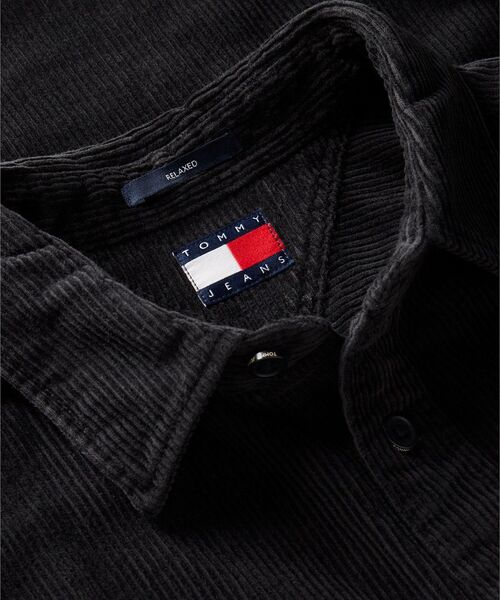tommy jeans（トミー ジーンズ）の「コーデュロイ長袖シャツ（シャツ/ブラウス・メンズ・ブラック・X-LARGE/SMALL/MEDIUM/LARGE）」の5枚目の写真