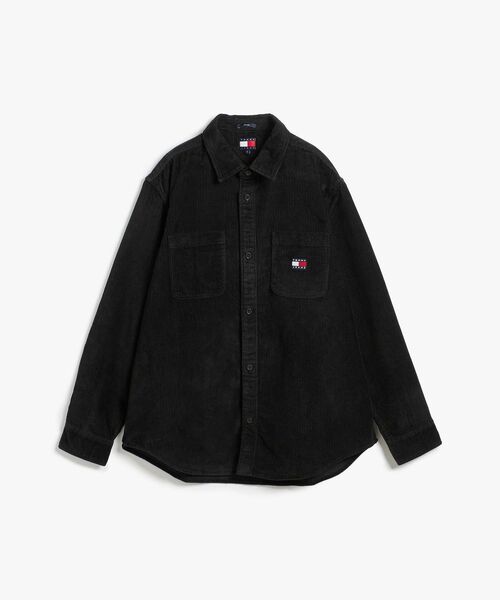 tommy jeans（トミー ジーンズ）の「コーデュロイ長袖シャツ（シャツ/ブラウス・メンズ・ブラック・X-LARGE/SMALL/MEDIUM/LARGE）」の6枚目の写真