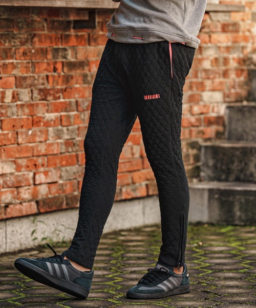 felkod(フィルコッド)の「mp15492- Quilt Pants キルトパンツ(F26F080)(その他パンツ・メンズ・トップグレー/ブラック・S/L/M)」の2枚目の写真