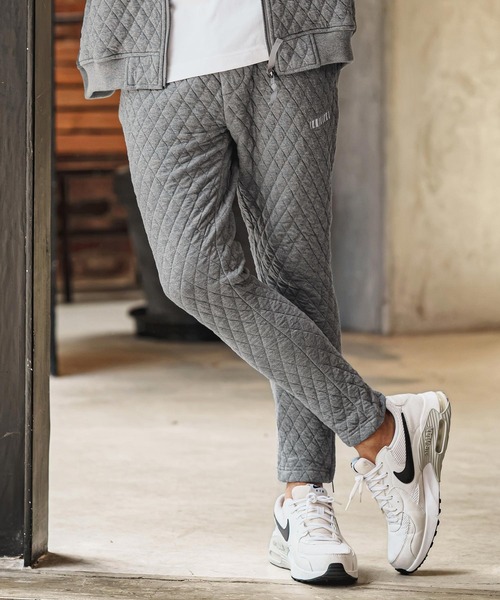felkod(フィルコッド)の「mp15492- Quilt Pants キルトパンツ(F26F080)(その他パンツ・メンズ・トップグレー/ブラック・S/L/M)」の1枚目の写真