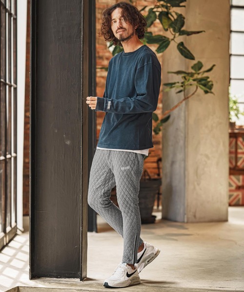 felkod(フィルコッド)の「mp15492- Quilt Pants キルトパンツ(F26F080)(その他パンツ・メンズ・トップグレー/ブラック・S/L/M)」の5枚目の写真