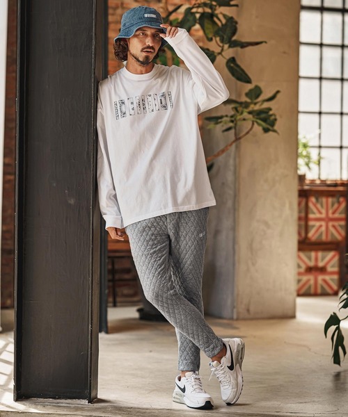 felkod(フィルコッド)の「mp15492- Quilt Pants キルトパンツ(F26F080)(その他パンツ・メンズ・トップグレー/ブラック・S/L/M)」の6枚目の写真