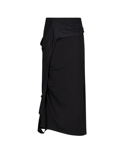 ROCKCAKE(ロックケーキ)の「Draped Maxi Skirt - Black(スカート・レディース・その他・SMALL)」の5枚目の写真
