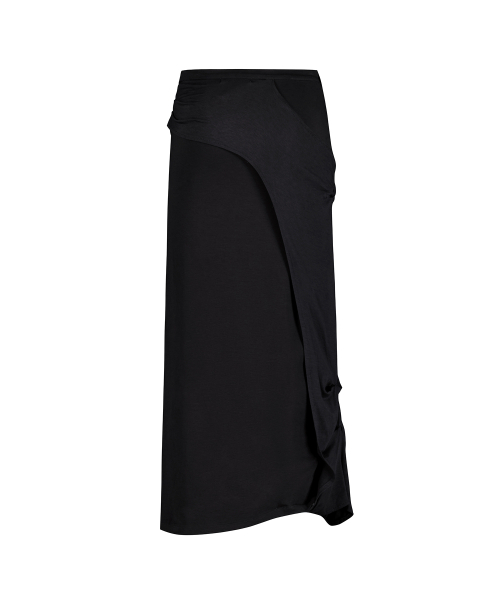 ROCKCAKE（ロックケーキ）の「Draped Maxi Skirt - Black（スカート・レディース・その他・SMALL）」の6枚目の写真