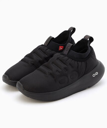 OOFOS/ウーフォス Men's OOmy Zen - Black/Black/メンズ ウーマイゼン ブラック
